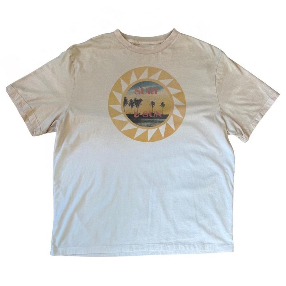 Men's Size Large Graphic‎ Tee From American Eagle Ombre Style Like New